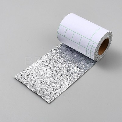 Polyvinyl Chloride Self Adhesive Tape with Paillette DIY-WH20066-011E-1