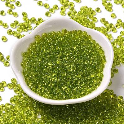 Transparent Colours Glass Seed Beads X1-SEED-P006-02A-04-1