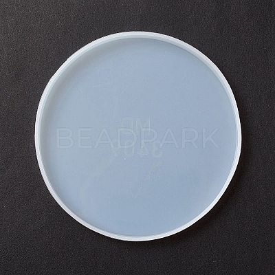 DIY Flat Round Cup Mat Silicone Molds DIY-E036-02-1