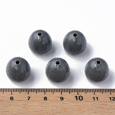 Opaque Acrylic Beads MACR-S373-10A-A03-1
