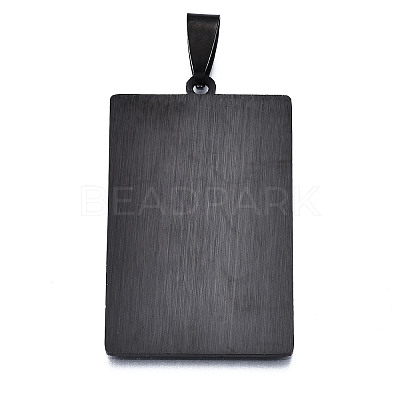 201 Stainless Steel Pendants LS-STAS-S105-LA461-17-1