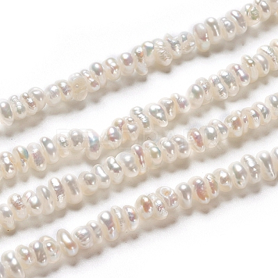 Natural Cultured Freshwater Pearl Beads Strands X-PEAR-I004-07A-1