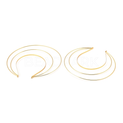 Iron Hair Band Findings IFIN-D087-05G-1