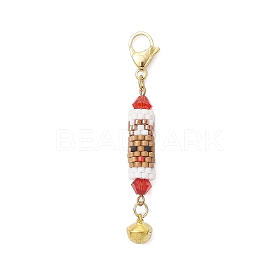 Glass Pendant Decorations HJEW-MZ00359-02-1