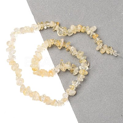 Natural Citrine Beads Strands X-G-P332-51-1