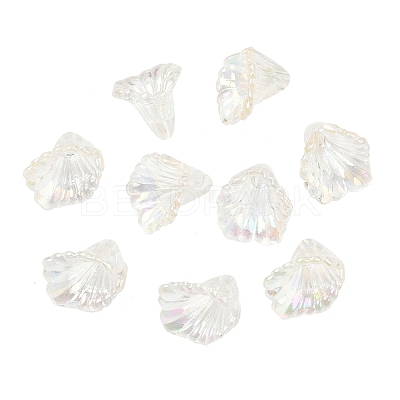 Transparent Acrylic Bead Caps OACR-G054-03A-1