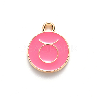 Alloy Enamel Pendants ENAM-S124-01A-03C-1