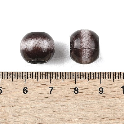 Opaque Acrylic European Beads OACR-Z036-05A-03-1