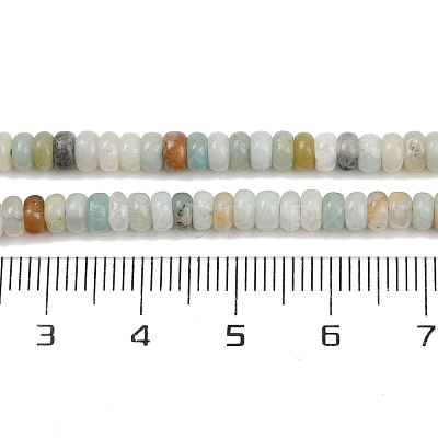 Natural Flower Amazonite Beads Strands G-H292-A21-01-1