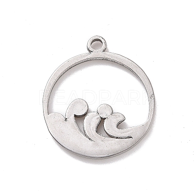 Non-Tarnish 304 Stainless Steel Pendants STAS-E169-23P-1