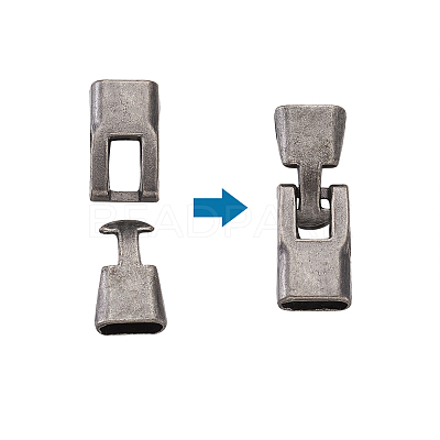 Alloy Snap Lock Clasps LS-PALLOY-TAC0009-24AS-1