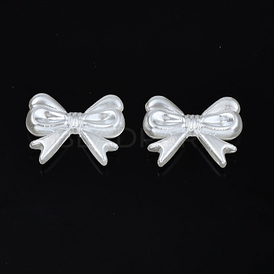 ABS Plastic Imitation Pearl Beads OACR-N008-131-1