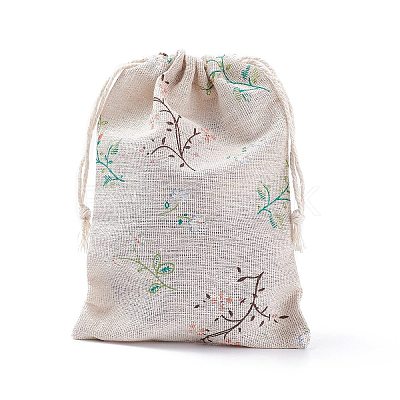 Cotton Packing Pouches Drawstring Bags X-ABAG-S003-07A-1