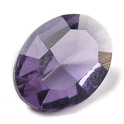 Pointed Back Glass Rhinestone Cabochons GLAA-B012-44A-1