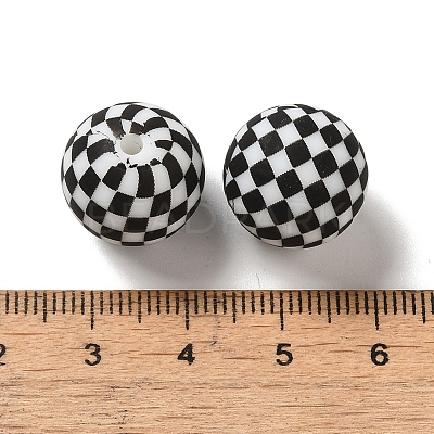 Opaque Silicone Beads SIL-D010-01B-1