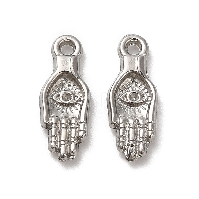 Tarnish Resistant 304 Stainless Steel Pendant Rhinestone Settings STAS-I203-57P-1