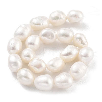 Natural Cultured Freshwater Pearl Beads Strands PEAR-P062-26D-1