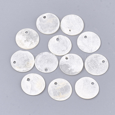 Capiz Shell Pendants X-SHEL-S274-71A-1
