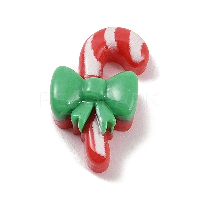Opaque Christmas Theme Resin Cabochons RESI-H162-06H-1
