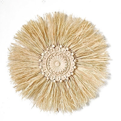 Raffia Woven Wall Decorations HULI-PW0002-074C-1