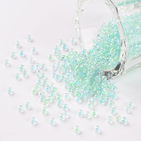 11/0 FGB Grade A Transparent Glass Seed Beads X-SEED-N001-E-316-1