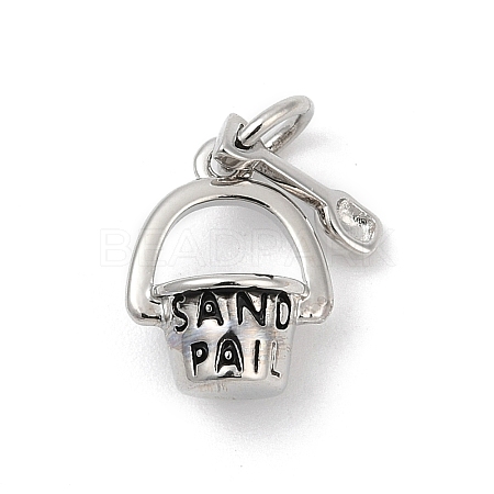 Brass Enamel Charms KK-U062-39P-1