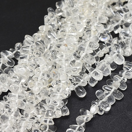 Natural Quartz Crystal Beads Strands G-K291-A23-1