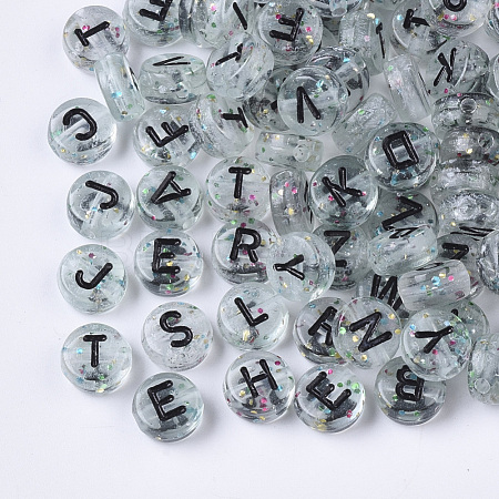 Transparent Acrylic Beads TACR-Q101-03-1