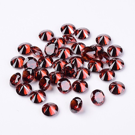 Diamond Shape Glass Rhinestone Cabochons RGLA-J007-6mm-07-1