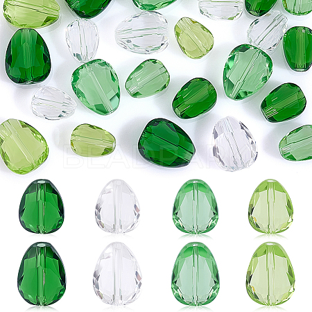 40pcs 8 style Imitation Austrian Crystal Beads SWAR-GA0001-02-1