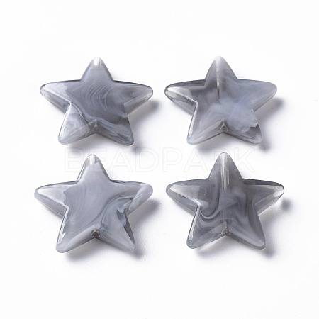 Two Tone Acrylic Beads MACR-S272-77F-1