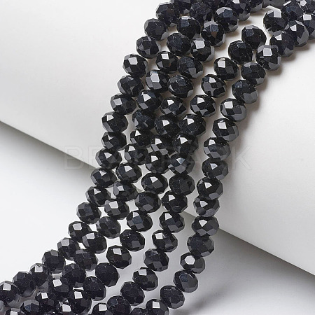 Opaque Solid Color Imitation Jade Glass Beads Strands LS-EGLA-A044-P8mm-D18-1