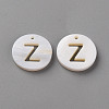Natural Freshwater Shell Pendants SHEL-Q311-008Z-1