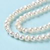 Natural Cultured Freshwater Pearl Beads Strands PEAR-E018-55-4