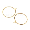 Brass Wine Glass Charm Rings Hoop Earrings X-EC067-2G-2