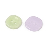 2-Hole Glass Buttons PORC-R010-04-2
