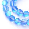 Synthetic Moonstone Beads Strands G-R375-10mm-A11-1