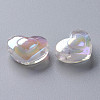 Transparent Acrylic Beads TACR-S152-08B-06-2