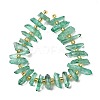 Natural Quartz Crystal Beads Strands G-F800-C19-2