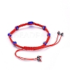 Adjustable Nylon Thread Braided Bead Bracelets BJEW-JB05292-04-2