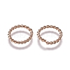 304 Stainless Steel Open Jump Rings STAS-E484-71C-RG-1
