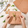 8Pcs Square Folding Kraft Paper Mailer Boxes CON-CP0001-018C-3