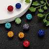 Pave Disco Ball Beads RB-H258-8MM-M-6