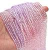 Transparent Painted Glass Beads Strands X1-DGLA-A034-T4mm-A05-2