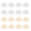 60Pcs 2 Styles Long-Lasting Plated Brass Pendants KK-HY0003-73-1