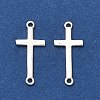 925 Sterling Silver Religion Connector Charms STER-NH0001-83S-2