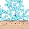 Rubberized Style Glass Seed Beads SEED-Z003-01D-4