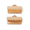 304 Stainless Steel Ribbon Crimp Ends STAS-E471-05K-G-1