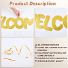 Paper Welcome Back Matter Banner DIY-WH20001-89D-5
