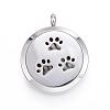 316 Surgical Stainless Steel Diffuser Locket Pendants STAS-P102-005G-1